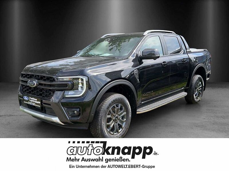 Ford Ranger Wildtrak e-4WD DOKA 2.0 Ecoblue Allrad AHK Navi digitales Cockpit 360 Kamera LED