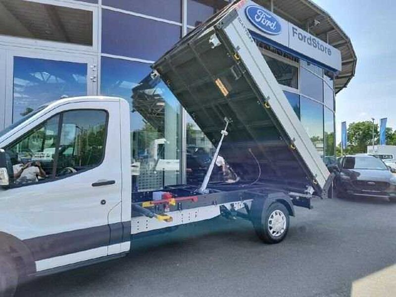 Ford Transit Einzelkabine 3-Seiten Kipper L3 Trend Klima DAB Spurhalteass.